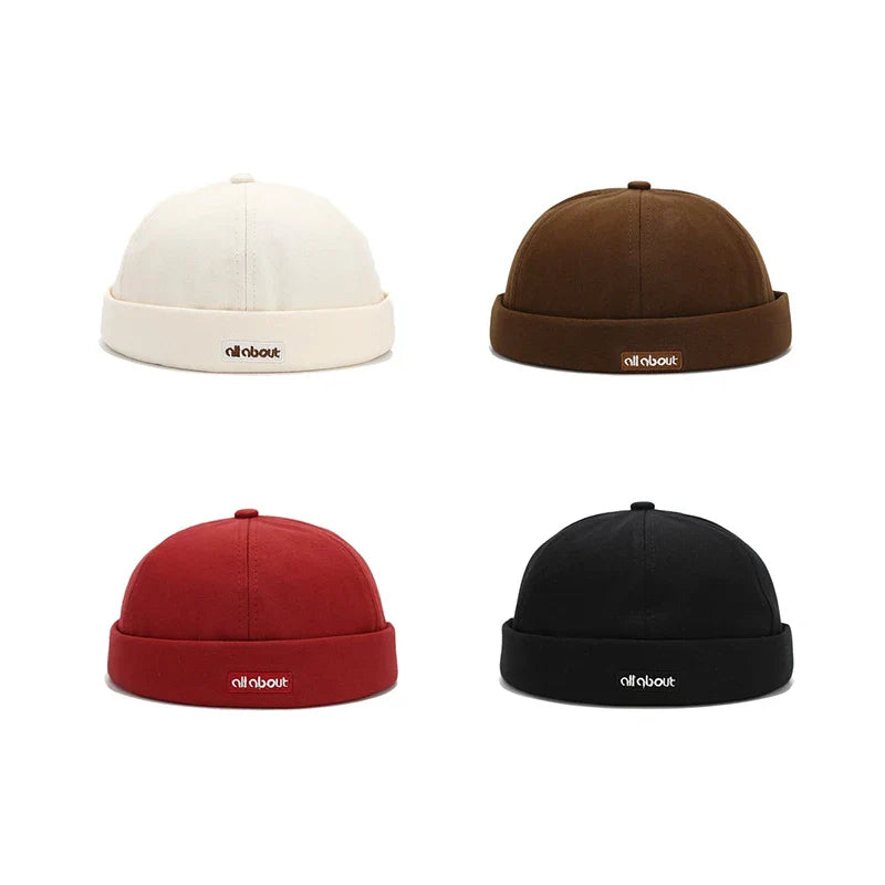 All About Cotton Brimless Docker Cap