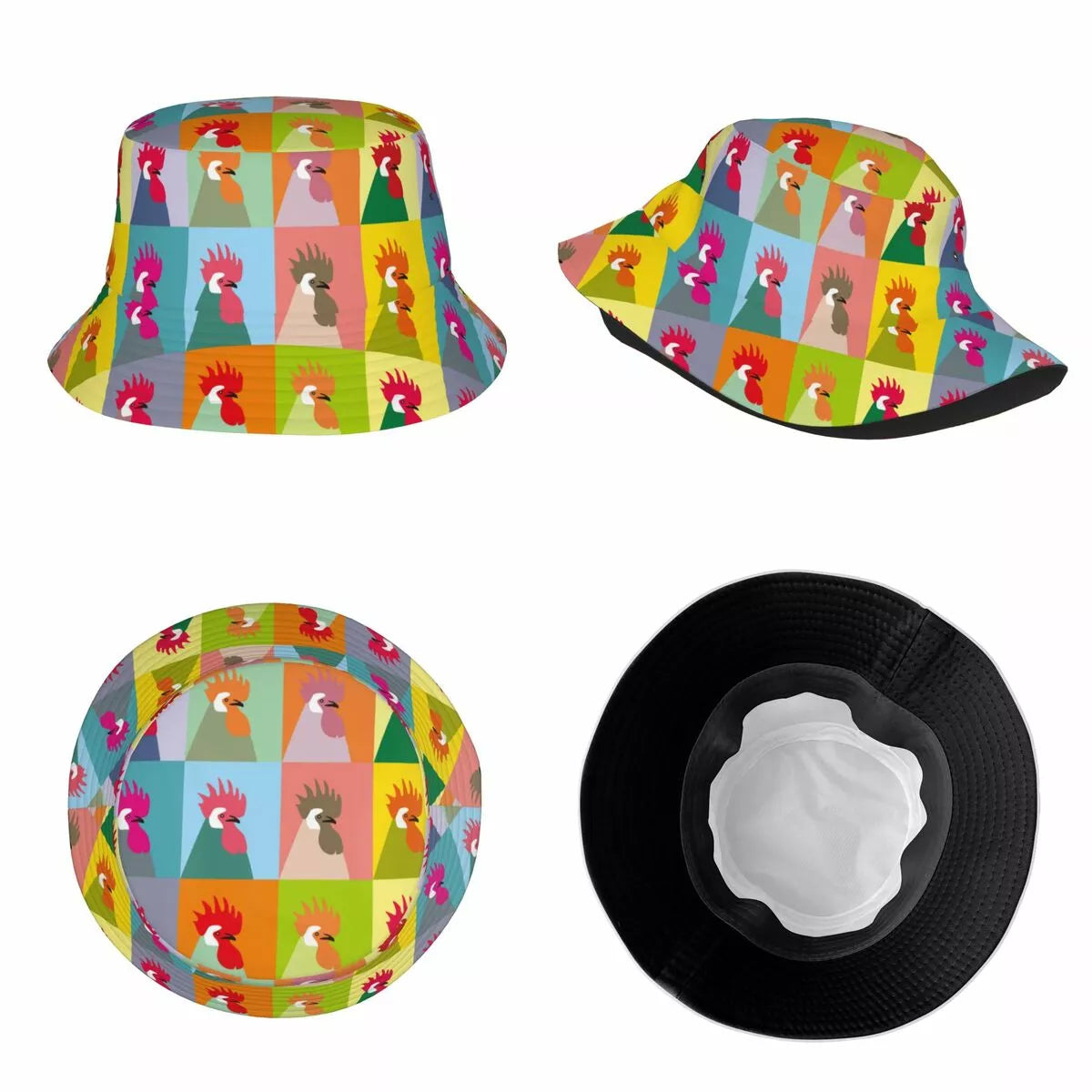 plaid-panels-rooster-fisherman-headwear-cotton