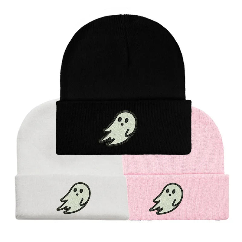 Fading Ghost Black Beanie