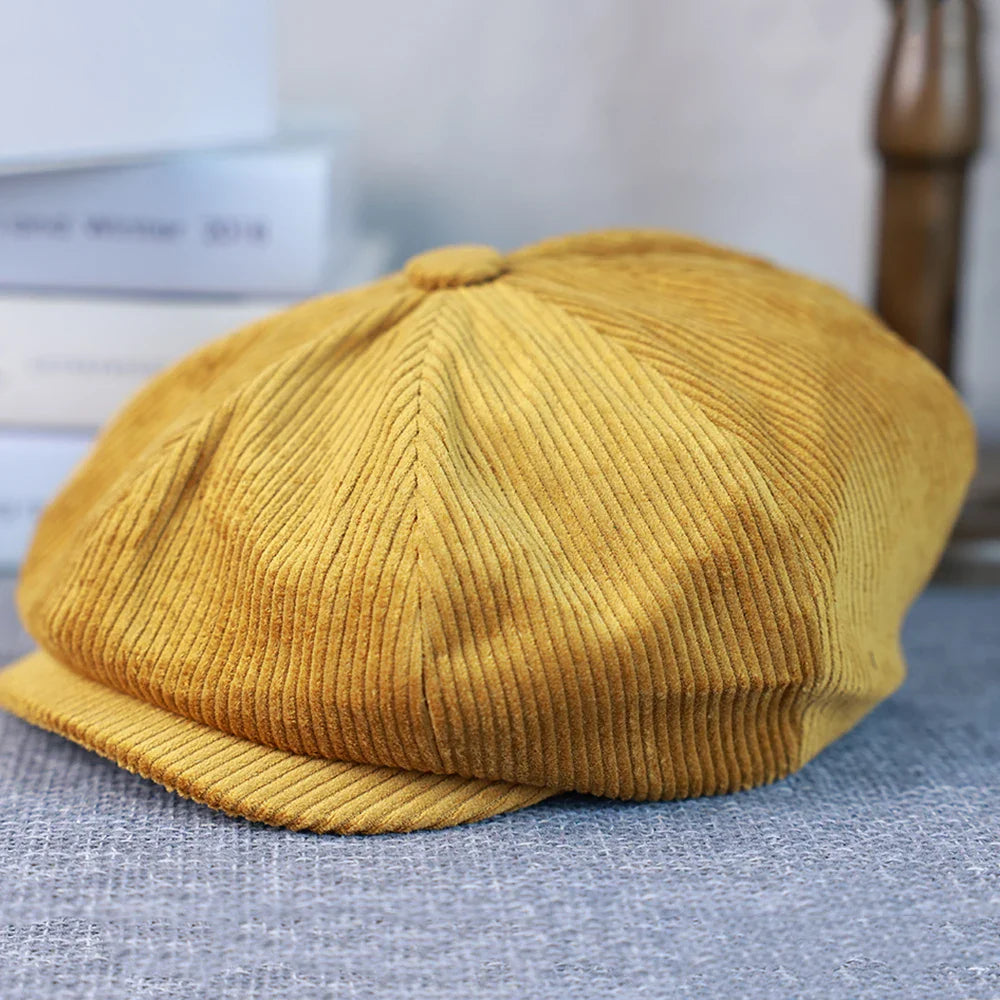 Nashville Corduroy Newsboy Cap