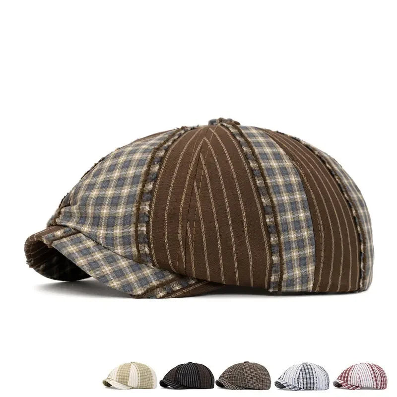 Waterford Patchwork Newsboy Cap