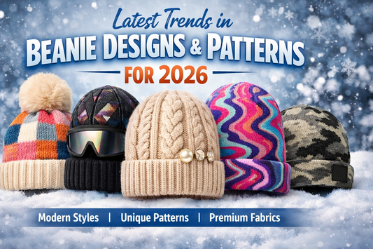 What are the latest trends in beanie designs and patterns?