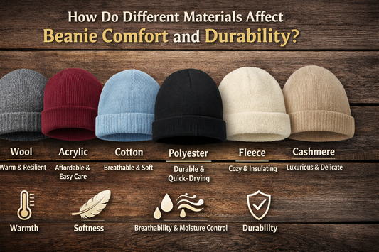 How Do Different Materials Affect Beanie Comfort and Durability