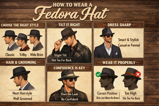 How to Wear a Fedora Hat