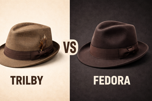 trilby hat vs fedora