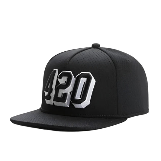 420 Retro Snapback Cap