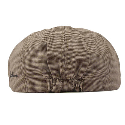 Barret Retro Plaid Newsboy Cap