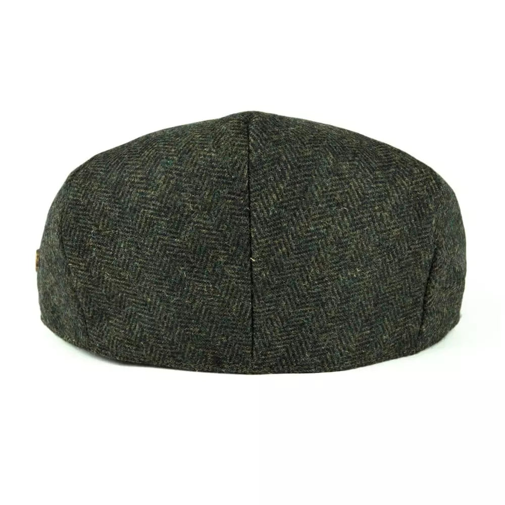 Birmingham Herringbone Wool Flat Cap