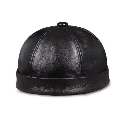 Boston Genuine Leather Docker Cap