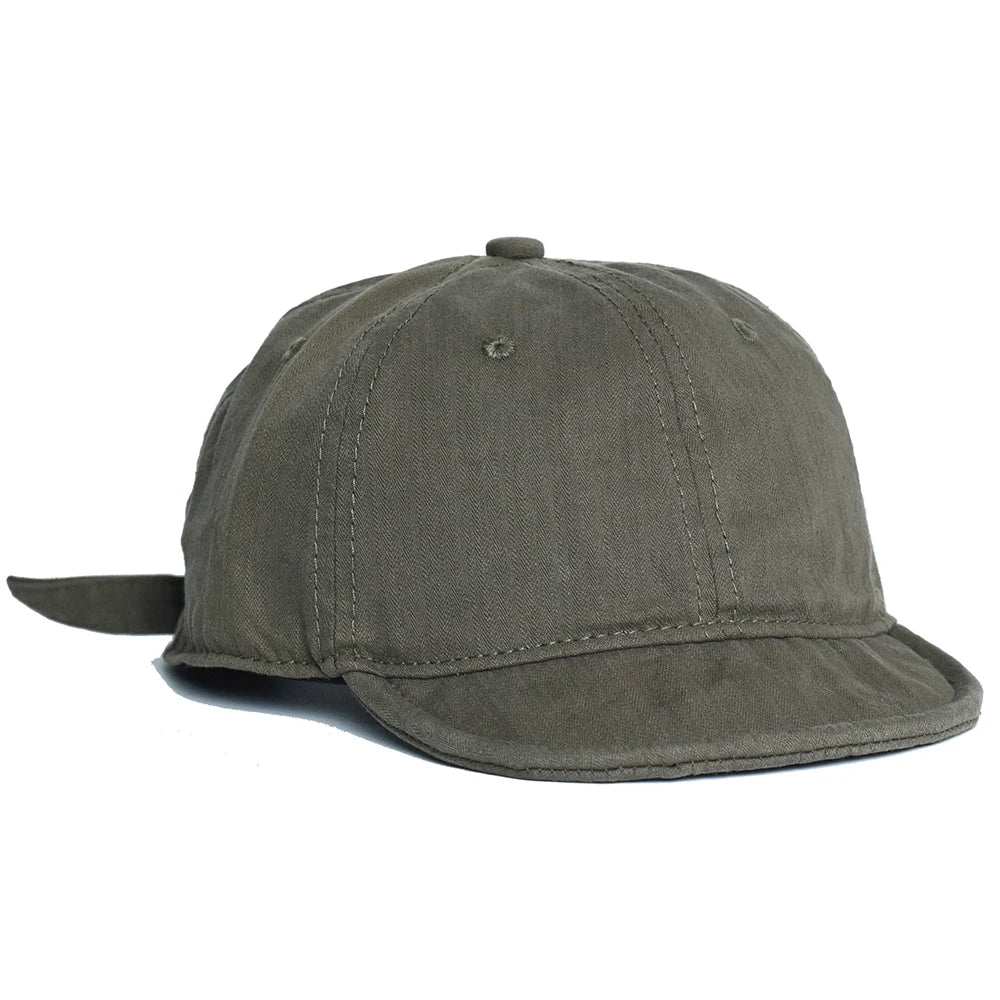 Bruford Short Brim Cotton Baseball Cap