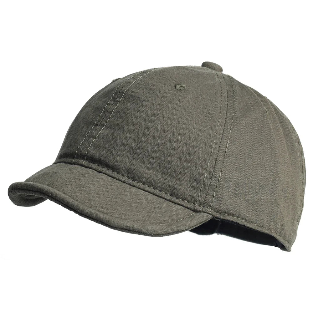 Bruford Short Brim Cotton Baseball Cap
