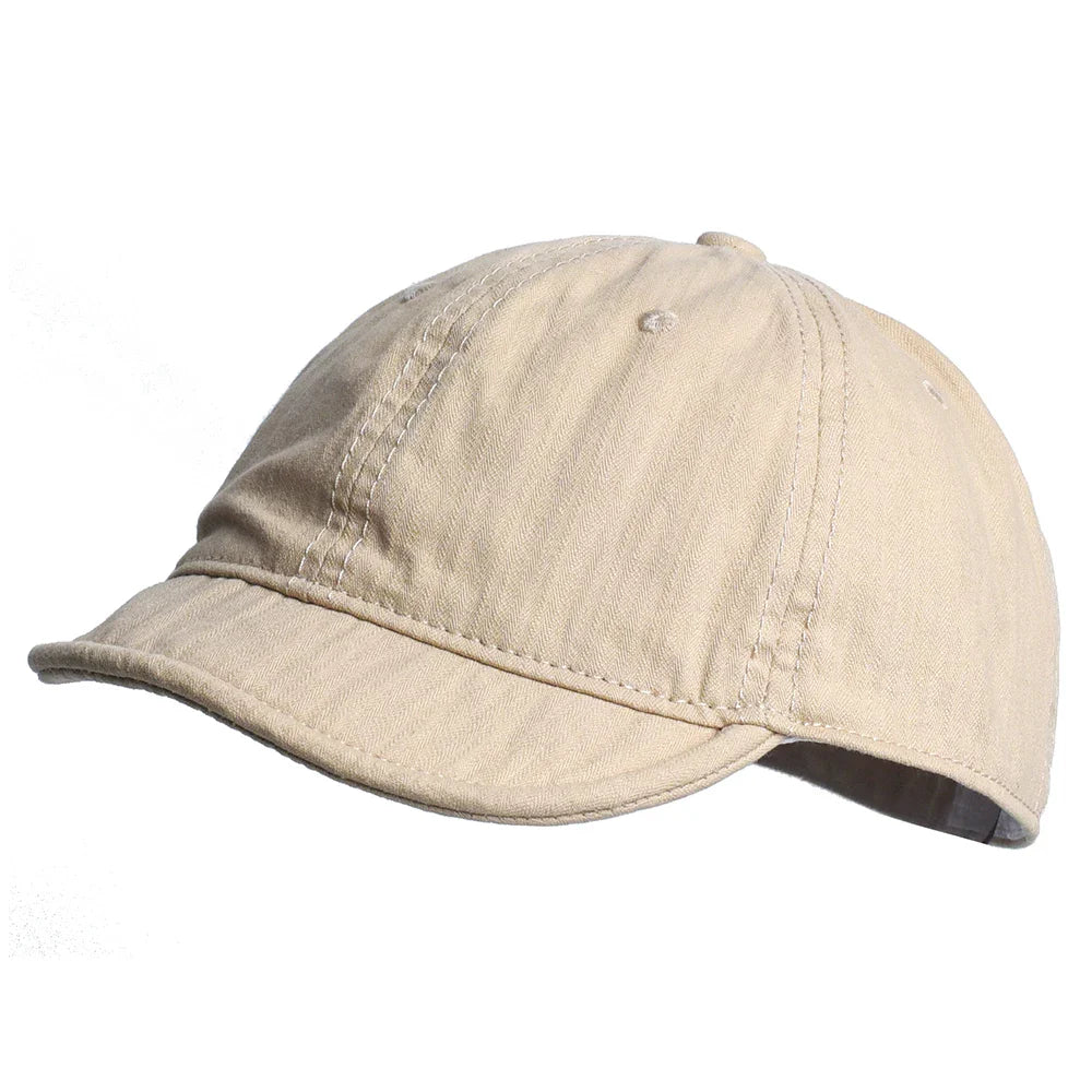 Bruford Short Brim Cotton Baseball Cap