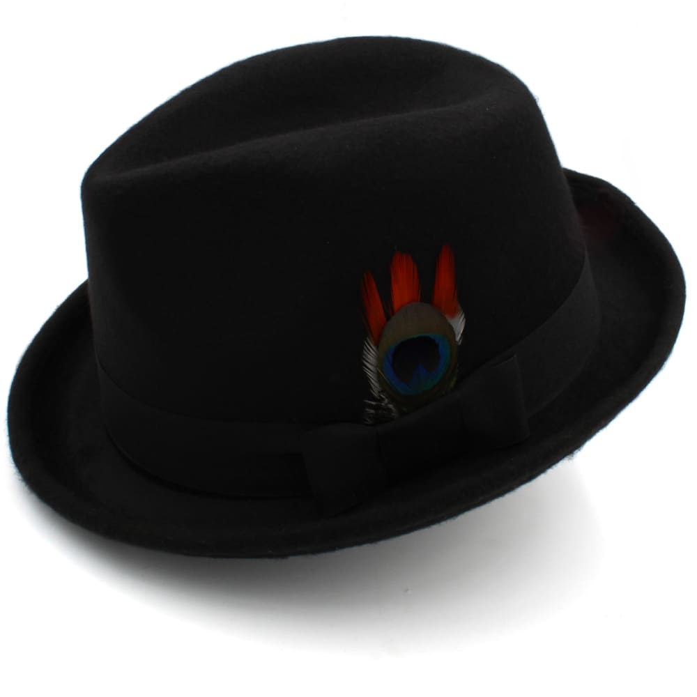 jazz-vintage-fedora-plume-quill-adjustable-fleece-floccus