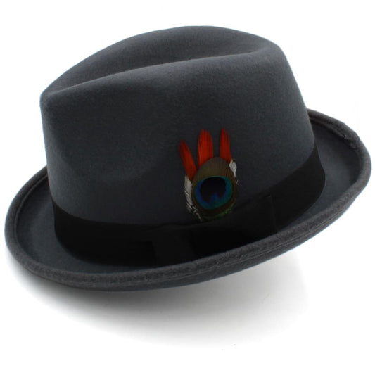jazz-vintage-fedora-plume-quill-adjustable-fleece-floccus