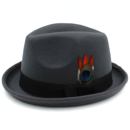 jazz-vintage-fedora-plume-quill-adjustable-fleece-floccus