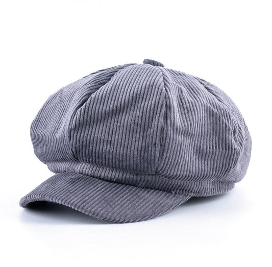 Chamberlain Corduroy Newsboy Cap