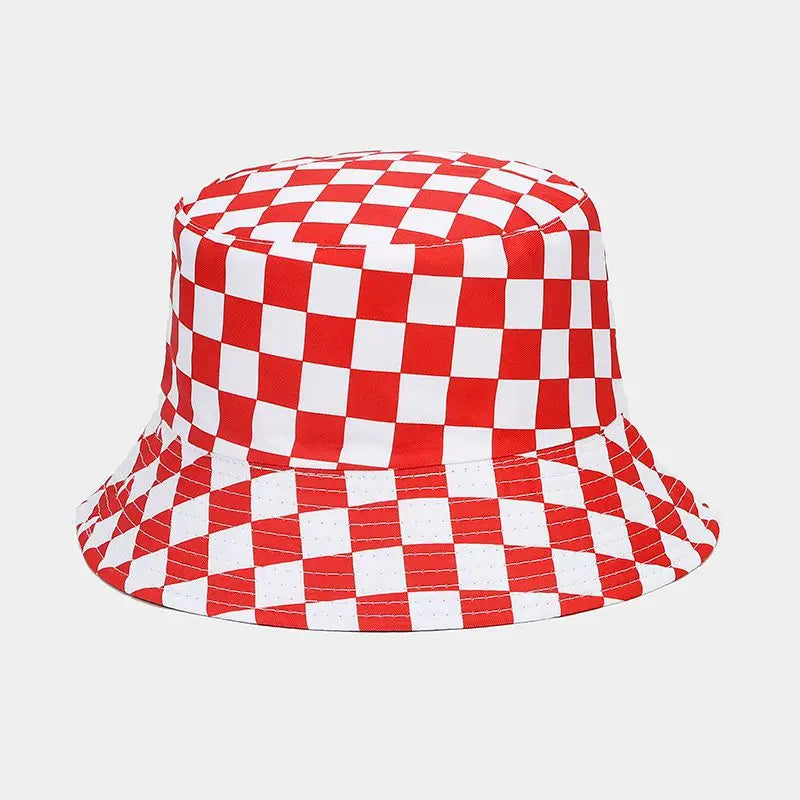 men-women-summer-vintage-checkered-reversible-fisherman-hat