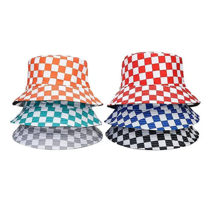 men-women-summer-vintage-checkered-reversible-fisherman-hat