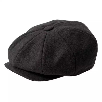 Chester Classic Wool Newsboy Cap