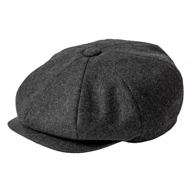 Chester Classic Wool Newsboy Cap