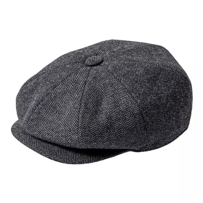 Chester Classic Wool Newsboy Cap