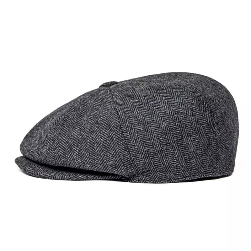 Chester Classic Wool Newsboy Cap