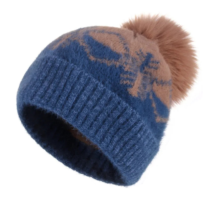 Oslo Winter Pom Pom Wool Beanie