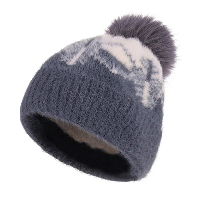 Oslo Winter Pom Pom Wool Beanie
