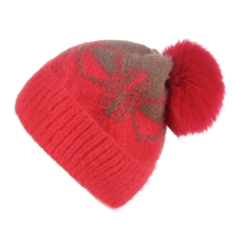 Oslo Winter Pom Pom Wool Beanie