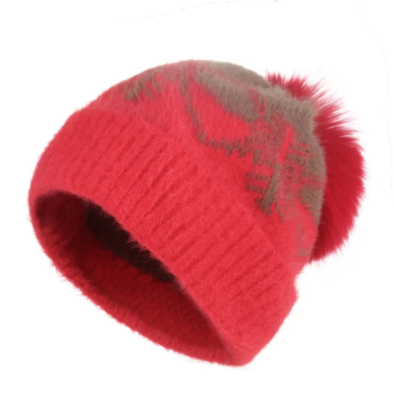 Oslo Winter Pom Pom Wool Beanie