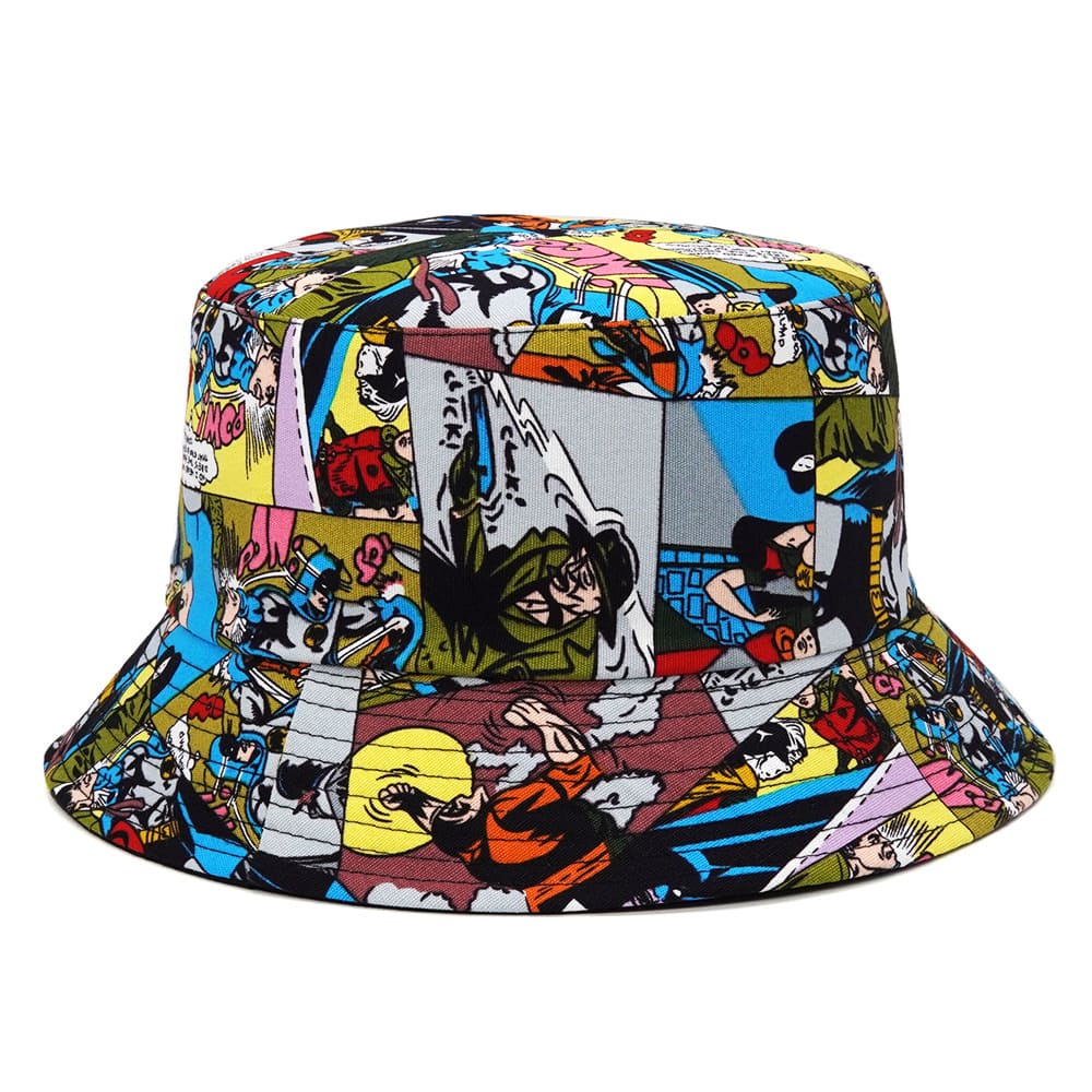 strips-manga-fisherman-headwear-cotton