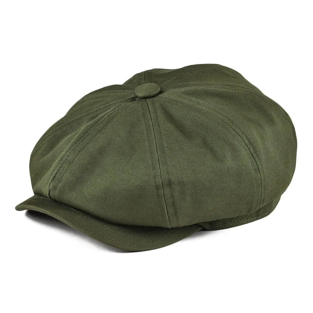 Covent Plain Cotton Newsboy Cap