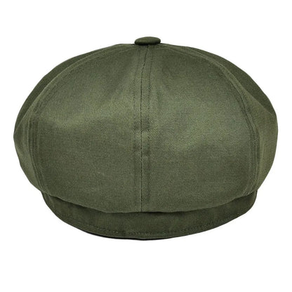 Covent Plain Cotton Newsboy Cap