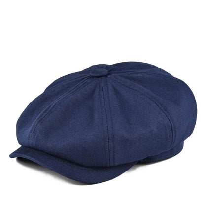 Covent Plain Cotton Newsboy Cap