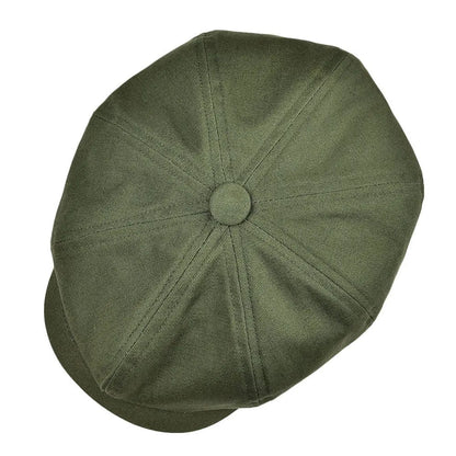 Covent Plain Cotton Newsboy Cap