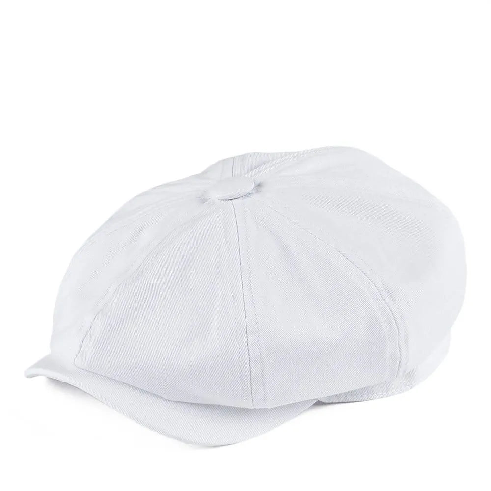 Covent Plain Cotton Newsboy Cap
