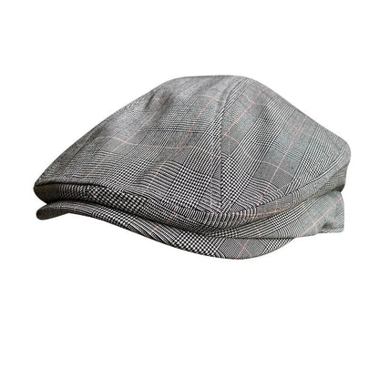 Dormund Tartan Cotton Flat Cap