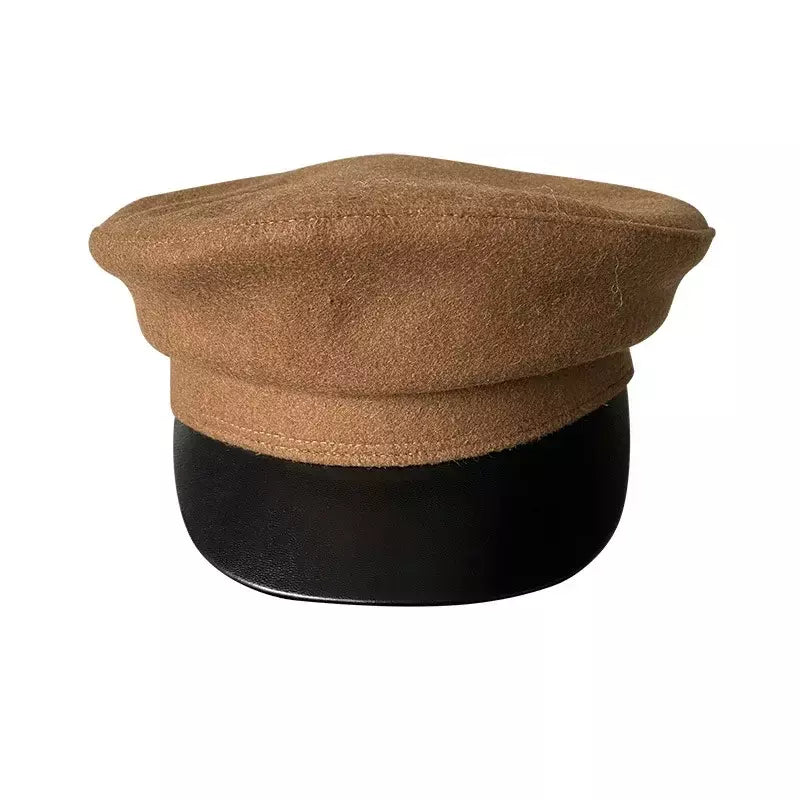 Dundalk Brown Wool Sailor Cap