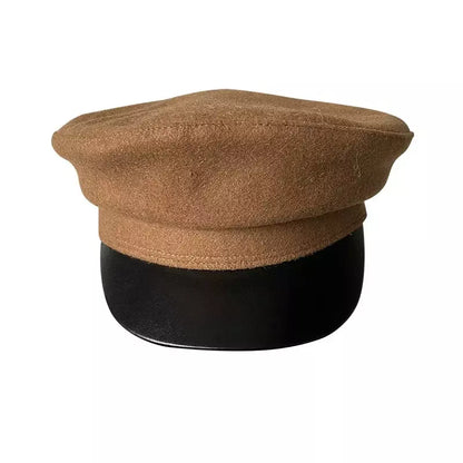 Dundalk Brown Wool Sailor Cap