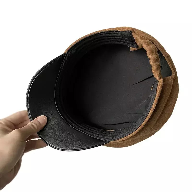 Dundalk Brown Wool Sailor Cap