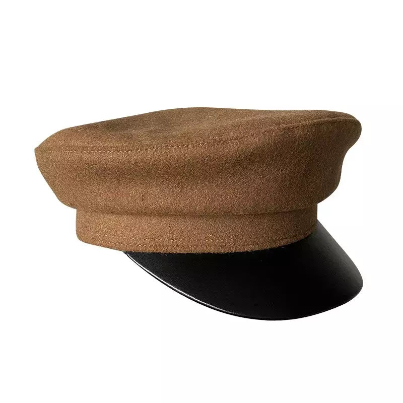 Dundalk Brown Wool Sailor Cap