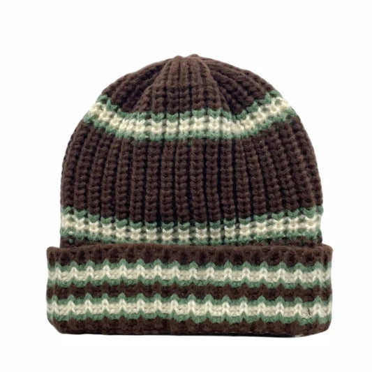 Fremont Winter Striped Knitted Beanie