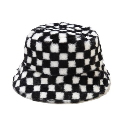 winter-quilted-cold-protection-chessboard-fisherman-headwear-cotton