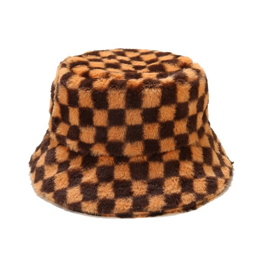 winter-quilted-cold-protection-chessboard-fisherman-headwear-cotton