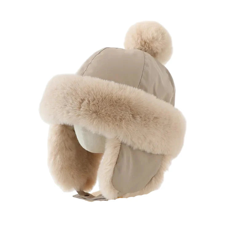 children-vintage-retro-warm-fluffy-headwear