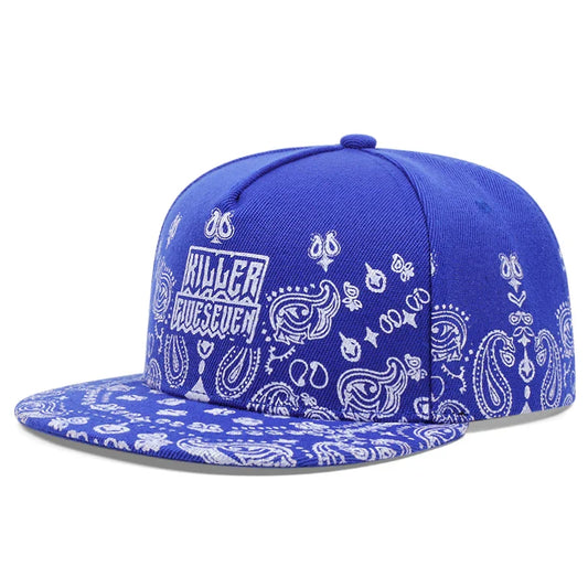 Killer 5/7 Cashew Flowers Snapback Cap