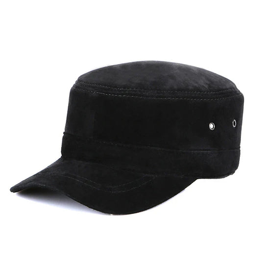 Longford Genuine Leather Army Cap