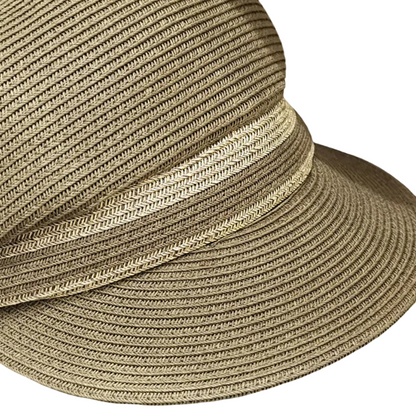 Maresias Summer Straw Newsboy Cap