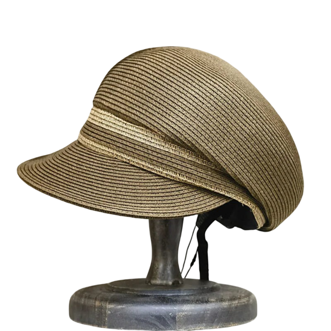 Maresias Summer Straw Newsboy Cap