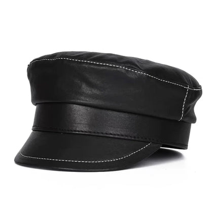 Medford Genuine Leather Sailor Cap